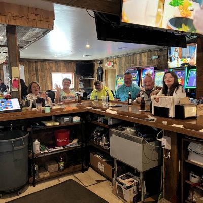 happy campers at anthonys grill and bar in wi