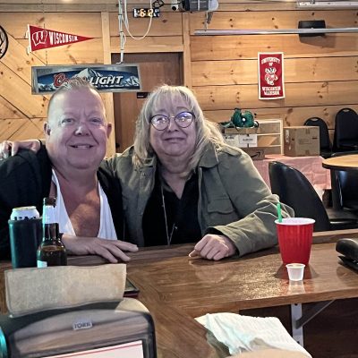 happy guests at Anthonys Bar and Grill in WI