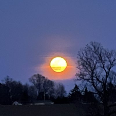 Beautiful sunsets await you at Coloma Campground / Anthonys Bar & Grill in WI